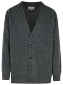 Maison Margiela Grey Wool Cardigan