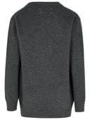 Maison Margiela Grey Wool Cardigan