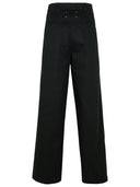 Maison Margiela Black Cotton Blend Pants