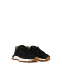 Maison Margiela '50 50' Black Lear Blend Sneakers