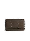 Maison Margiela Brown Embossed Lear Wallet