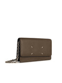 Maison Margiela Brown Embossed Lear Wallet