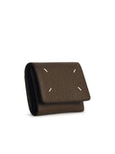 Maison Margiela Brown Embossed Lear Wallet