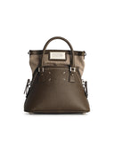 Maison Margiela 'SAC' Brown Lear Tasche