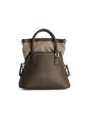Maison Margiela 'SAC' Brown Lear Tasche