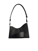 Maison Margiela 'Hobo' Black Embossed Lear Bag
