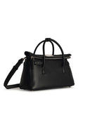 Maison Margiela 'Sac Est West' Black Lear Bag