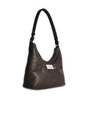 Maison Margiela 'Glam Slam' Grey Lear Crossbody Bag