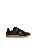 Maison Margiela 'Replica' Black Lear Sneakers