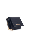 Michael Michael Kors 'Trifold' Black Lear Wallet