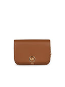 Michael Michael Kors 'Messanger' Brown Lear Crossbody Bag