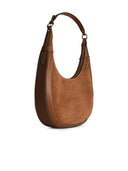Michael Michael Kors 'Preston' Brown Lear Schoudertas