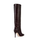 Paris Texas 'Stiletto 85' Burgundy Lear Boots