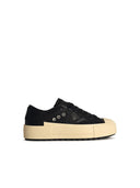 Philippe Model 'Paris' Black Lear Sneakers