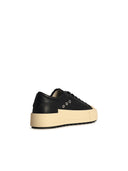 Philippe Model 'Paris' Black Lear Sneakers