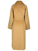 Sportmax 'Orense' Beige Wool And Cashmere Blend Coat