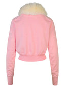Sportmax 'Sport' Pink Virgin Woll Cardigan
