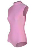 Sportmax 'Cristin' Pink Polyamid Blend Bodysuit
