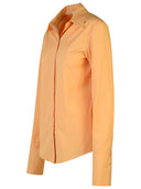 Sportmax 'Oste' Orange Cotton Shirt
