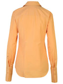Sportmax 'Oste' Orange Cotton Shirt