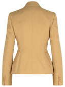 Sportmax 'Cablo' Beige Cotton Blend Blazer