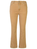 Sportmax 'Enna' Beige Cotton Jeans