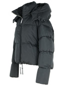 Sportmax 'beira' chaqueta negra de poliéster
