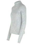 SPORTMAX 'Elgar Light Grey Alpaca Blend Sweater