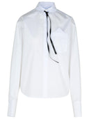 Sportmax 'Gesso' White Cotton Shirt