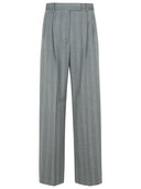 SportMax 'Andalo1234' Gray Virgin Wool Blend -bukser