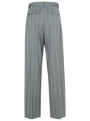 SportMax 'Andalo1234' Gray Virgin Wool Blend -bukser