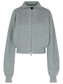 Cárdigan de mezcla de cachemira gris de Sportmax 'Svago'