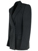 Sportmax 'Danzica' Black Virgin Wool Balzer