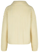 Sportmax 'Tubinga' Ivory Wool Blend Cardigan