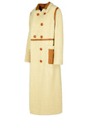 Stand Studio 'Bibi' Cream Faux Fur Coat