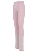Leggings GCDS in miscela di viscosa rosa