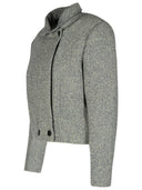 Isabel Marant Etoile 'Cassidy' Black Cotton Blend Jacket