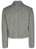 Isabel Marant Etoile 'Cassidy' Black Cotton Blend Jacket