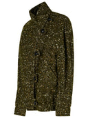 Isabel Marant Etoile 'Hanis' Green Wool Blend Jacket