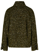 Isabel Marant Etoile 'Hanis' Green Wool Blend Jacket