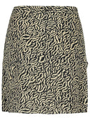 Isabel Marant Etoile 'Violaine' Two Tone Viscose Miniskirt