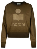 Isabel Marant Etoile 'Mobyli' Brown Cotton Sweatshirt