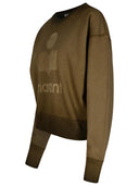 Isabel Marant Etoile 'Mobyli' Brown Cotton Sweatshirt