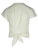 Isabel Marant Etoile 'Zodya' White Cotton T Shirt
