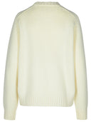 Khaite 'Mae' Cream Cashmere Sweater