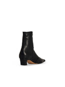 Khaite 'Nevada 40' Boots Black Lear Ankle
