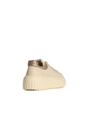 Hogan 'H Stripes' Beige Lear Sneakers