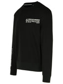 Moncler Grenoble Black Cotton Blend Sweatshirt
