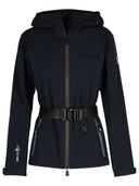 Moncler Grenoble 'Fex' Black Nylon Blend Jacket