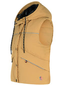 Moncler Grenoble 'Arrolla' Beige Polyester Vest